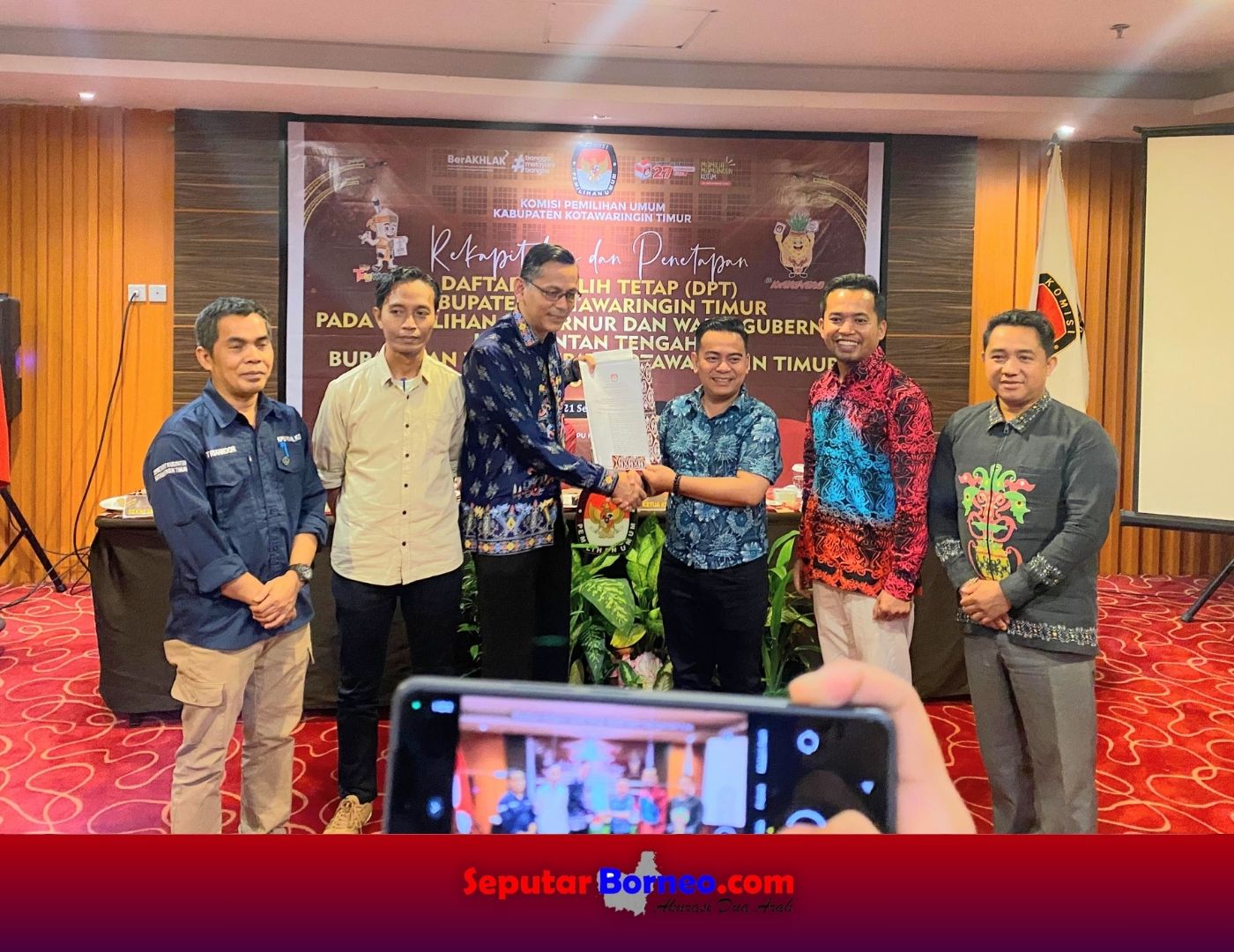 KPU Kotim Tetapkan DPT Pilkada 2024