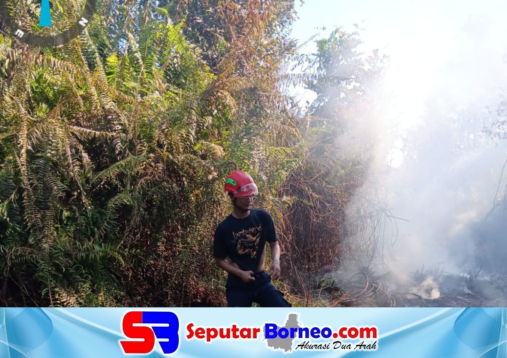 Karhutla Mulai Ancam Kawasan Pemukiman di Sampit, Warga Diminta Tingkatkan Kewaspadaan