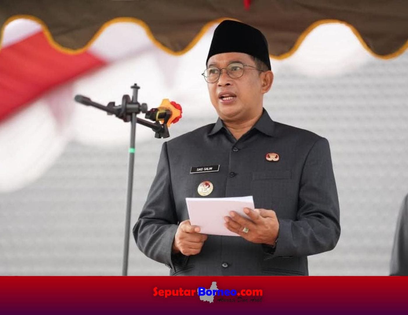 Pj. Bupati Lamandau Pimpin Upacara Peringatan HAB-79 Kemenag