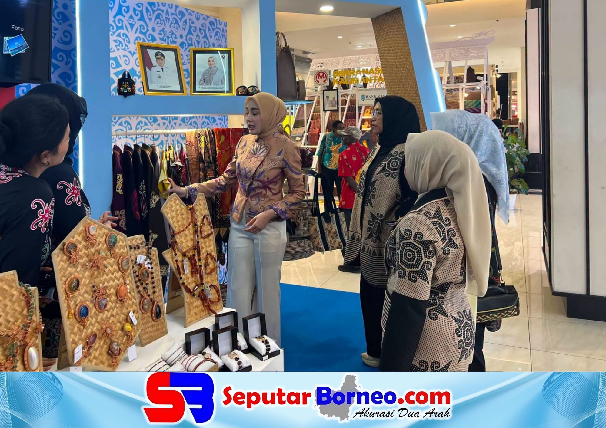 Ketua Dekranasda Kalteng Promosikan Kerajinan Daerah di HUT Dekranas Nasional