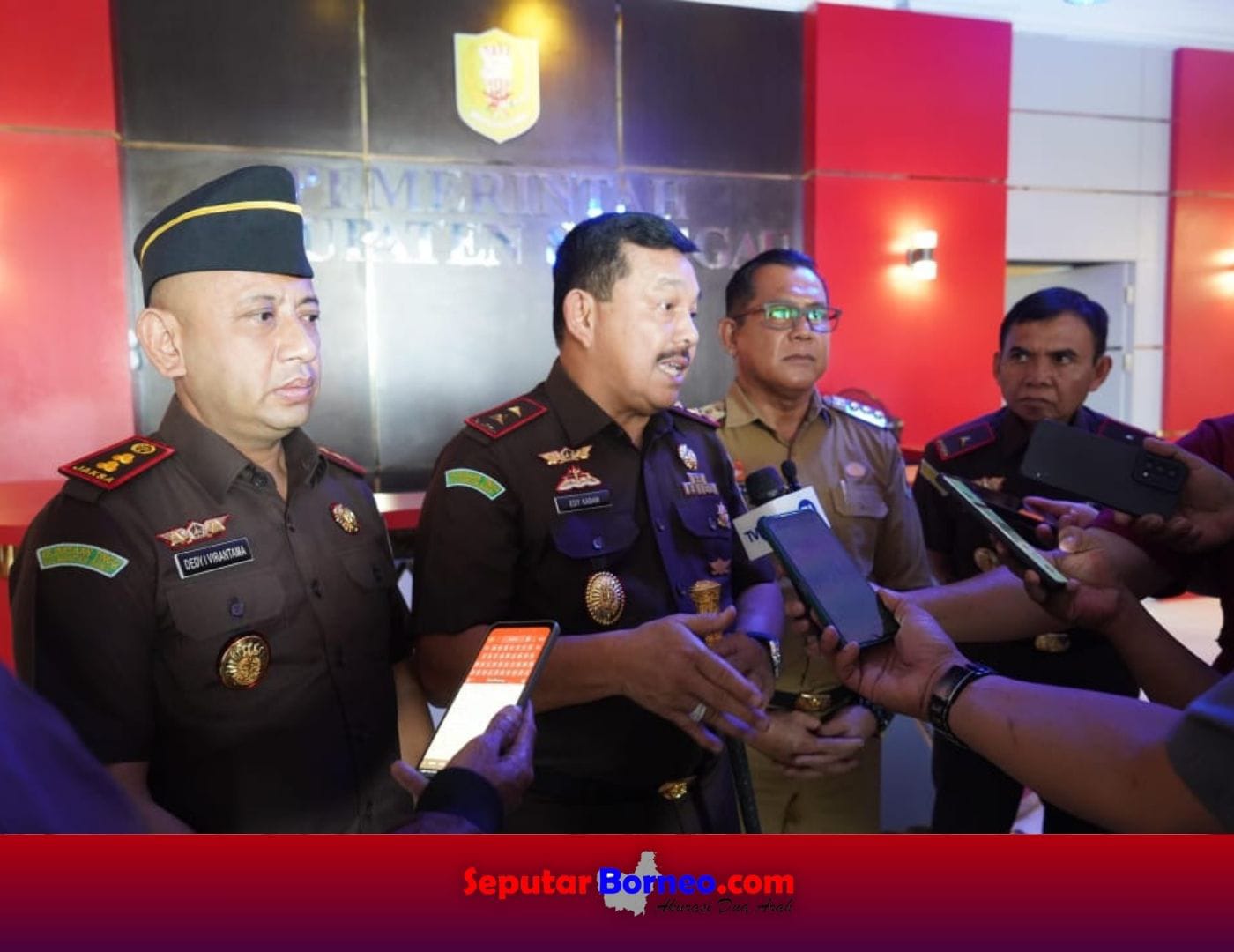 Peresmian Dangau Hukum Kejaksaan Negeri Sanggau