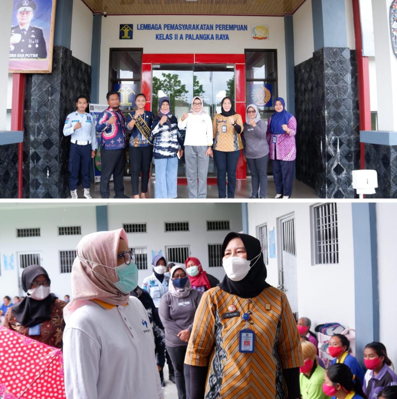 Kunjungi Lapas Perempuan Palangka Raya, Sekda Tindaklanjuti Pelepasan Hak Tanah