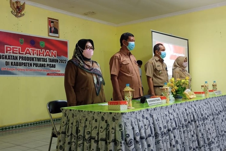 Disnakertrans Pulpis Gelar Pelatihan Peningkatan Produktivitas 