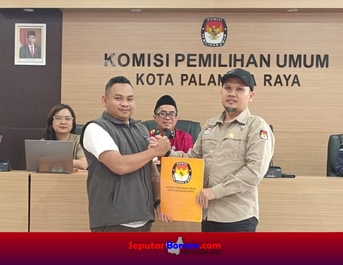 KPU Tetapkan Dua Paslon Wali Kota Palangka Raya