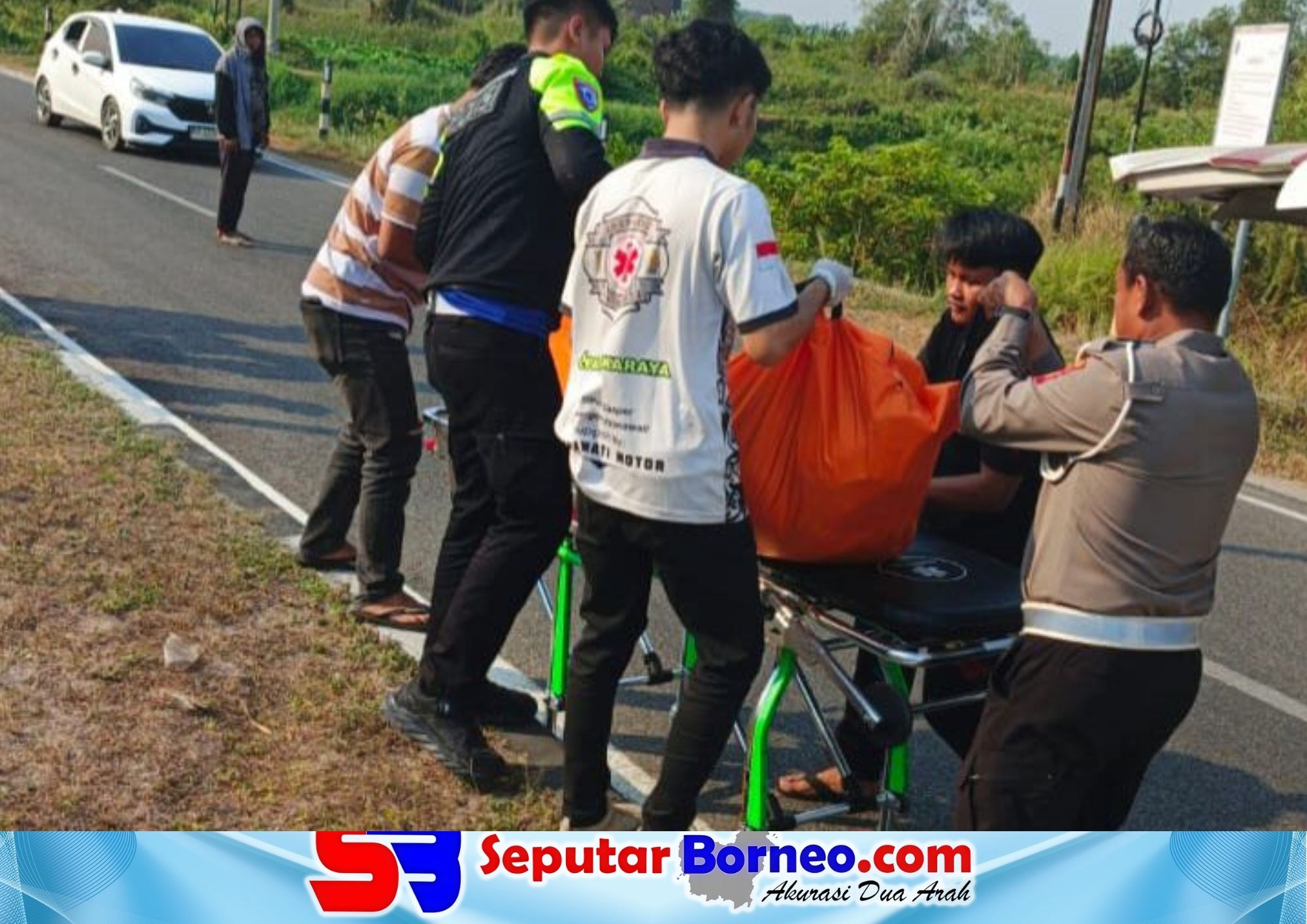 Yamaha NMAX Oleng di Kawasan Bandara Tjilik Riwut, Pengendara Tewas di Tempat