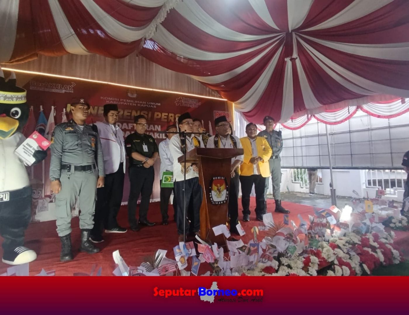 Erlin Hardi - Alberkat Yadi Pendaftar Pertama, Berkas Dinyatkan Lengkap