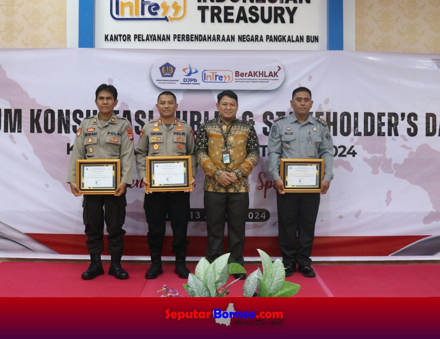 Polres Lamandau Terima Penghargaan IKPA Terbaik II