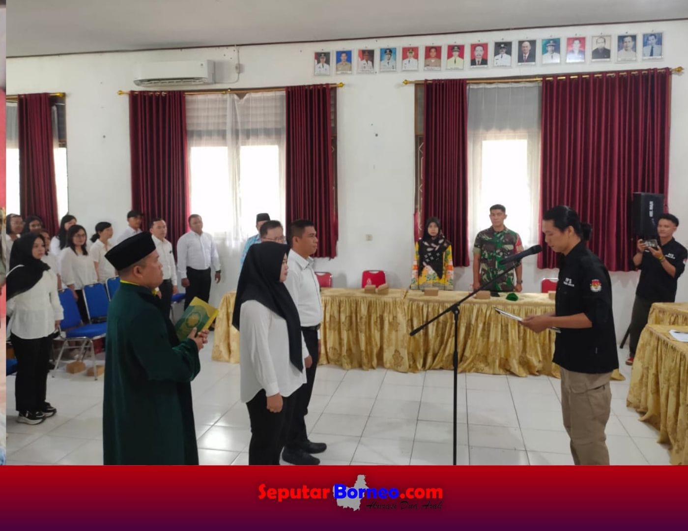182 Anggota KPPS Bulik Resmi Dilantik