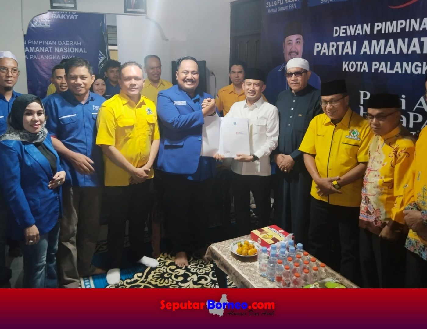 Maju Sebagai Walikota, Fairid Naparin Daftar Ketiga Partai Politik