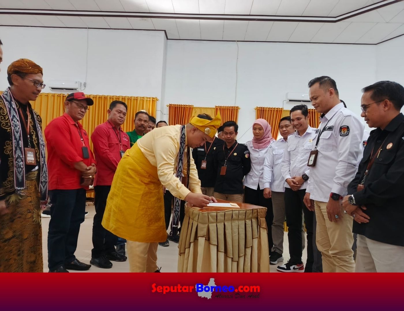 Rizky-Hamid Daftar Pilkada Lamandau
