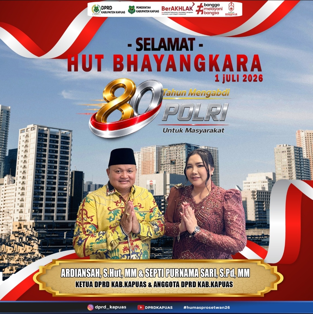 Selamat HUT Bhayangkara Ke-80, Mengabdi untuk Masyarakat