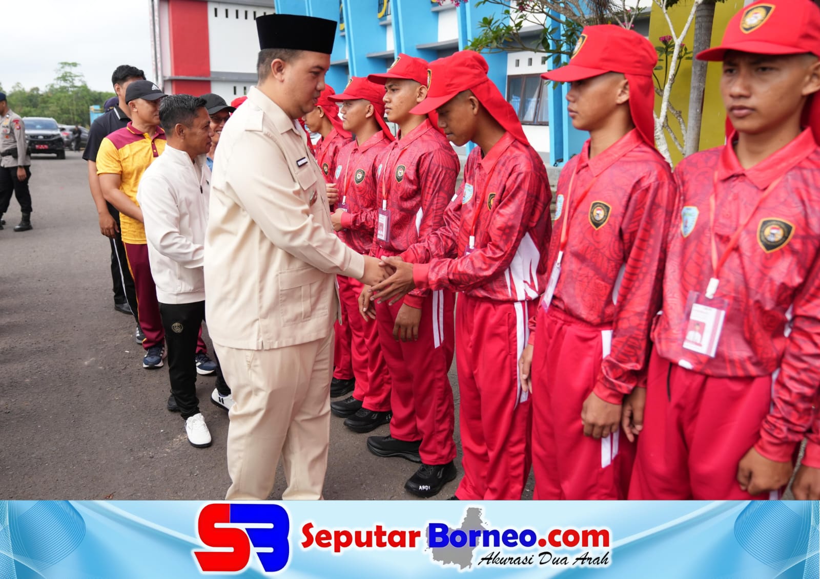 Bupati Lamandau Lepas Diklat Paskibraka 2026