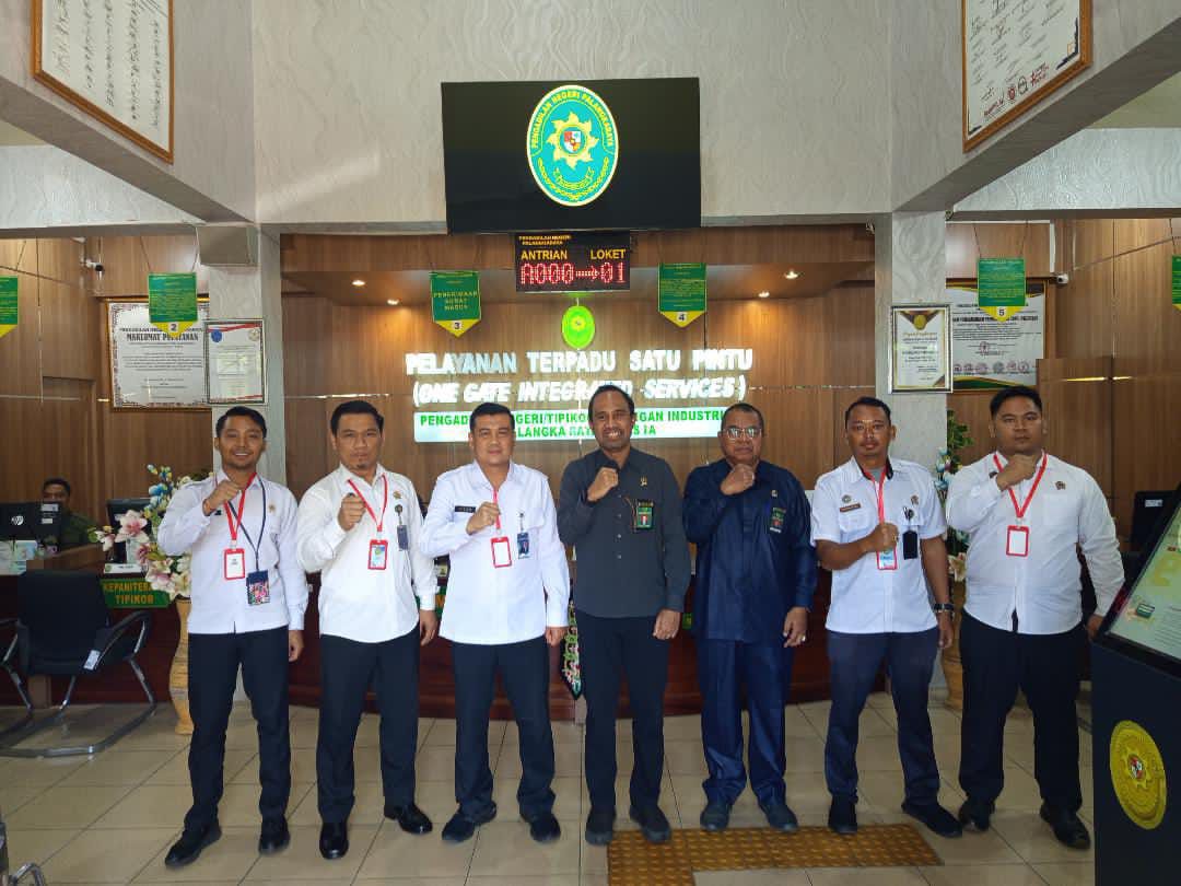 Kalapas Palangka Raya Silaturahmi dan Koordinasi Ke Pengadilan Negeri Palangka Raya