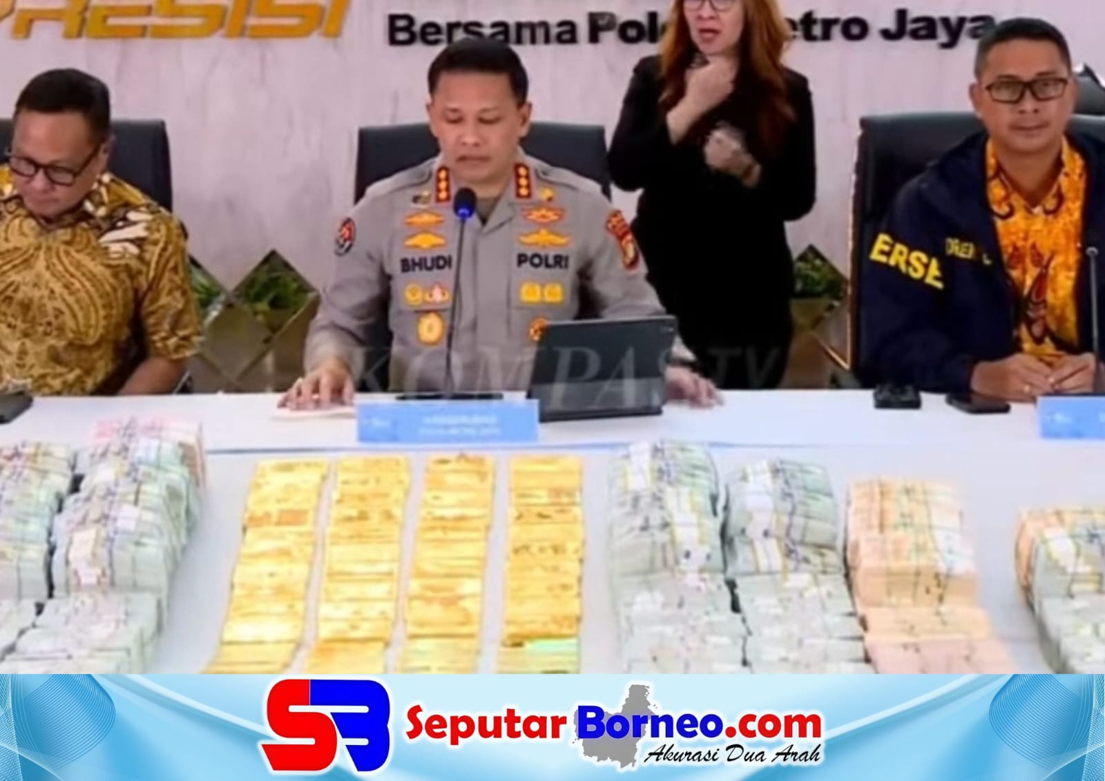 Polri Sita 74 Kg Emas dan Uang Tunai, Usut Tiga Kasus Korupsi dan Dugaan TPPU